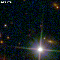 RELICS HST ACS and infrared color image for source 1904
