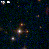 RELICS HST ACS and infrared color image for source 744